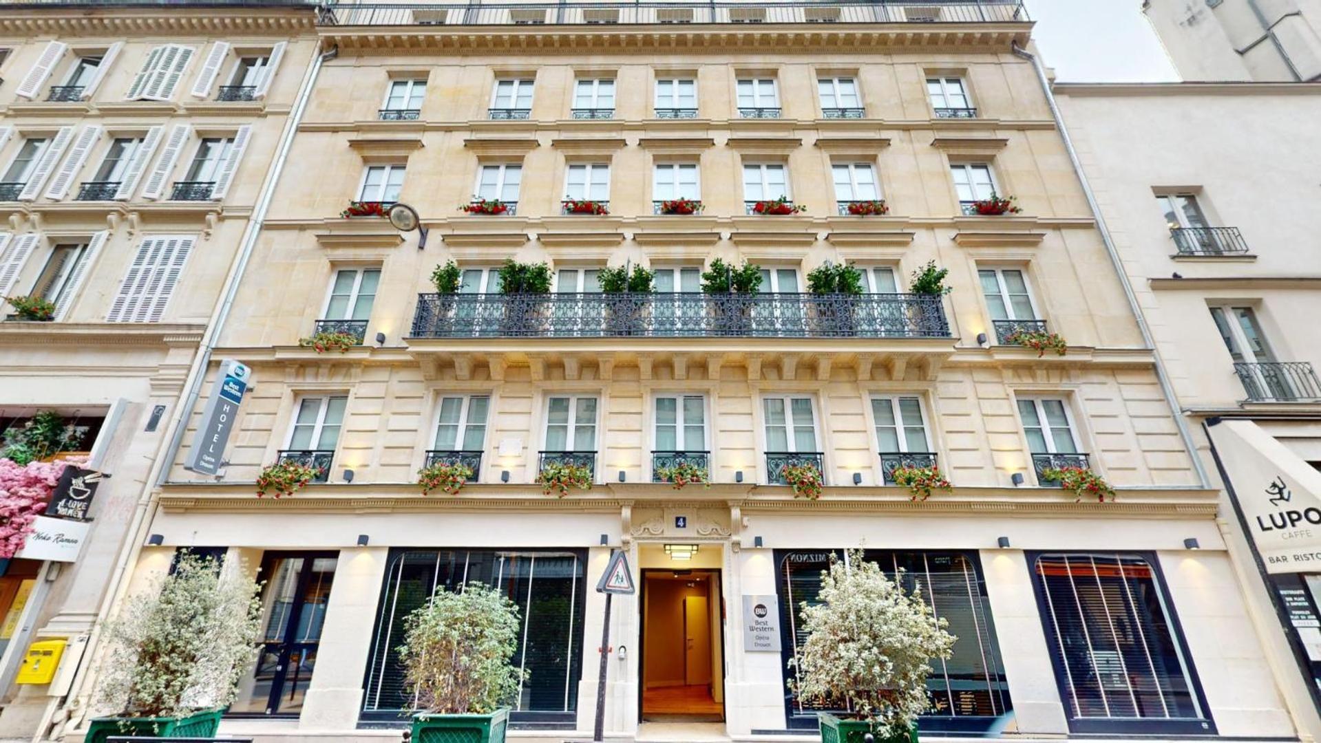 Best Western Hotel Opera Drouot Paříž Exteriér fotografie